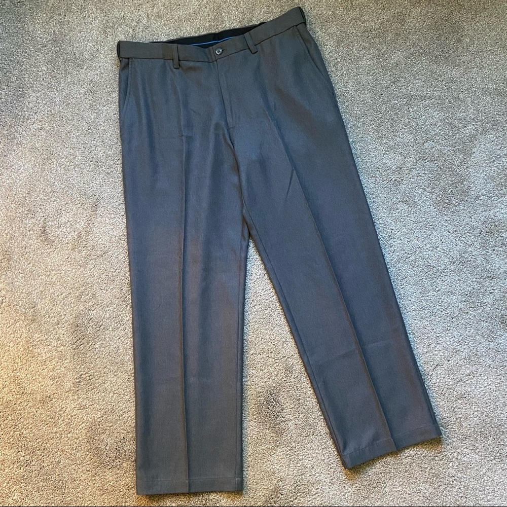 men’s charcoal dress pants - size 36x32